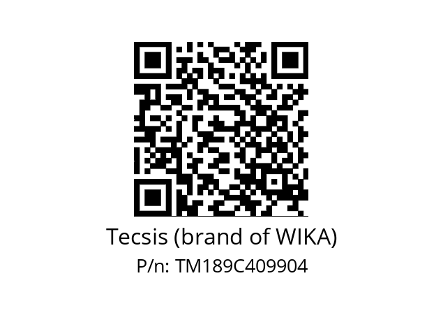   Tecsis (brand of WIKA) TM189C409904