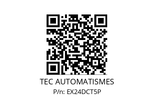   TEC AUTOMATISMES EX24DCT5P