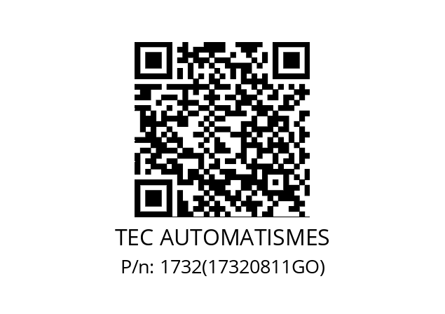   TEC AUTOMATISMES 1732(17320811GO)