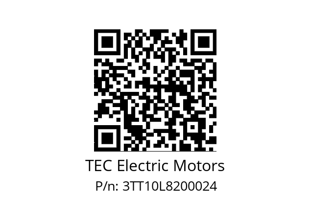   TEC Electric Motors 3TT10L8200024