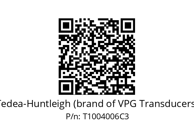   Tedea-Huntleigh (brand of VPG Transducers) T1004006C3