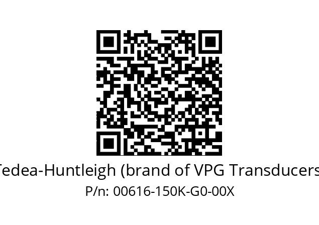   Tedea-Huntleigh (brand of VPG Transducers) 00616-150K-G0-00X