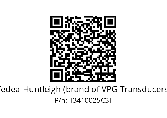   Tedea-Huntleigh (brand of VPG Transducers) T3410025C3T