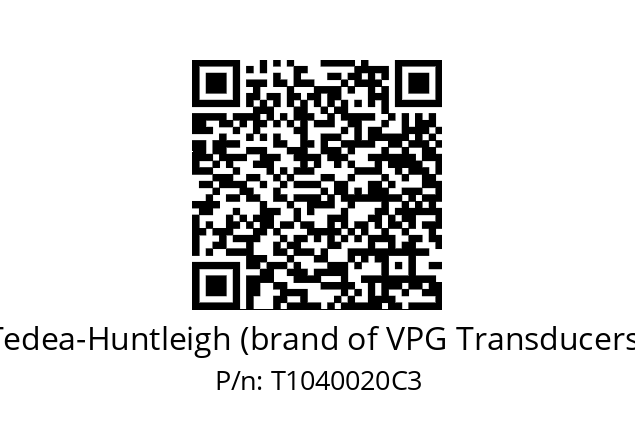   Tedea-Huntleigh (brand of VPG Transducers) T1040020C3