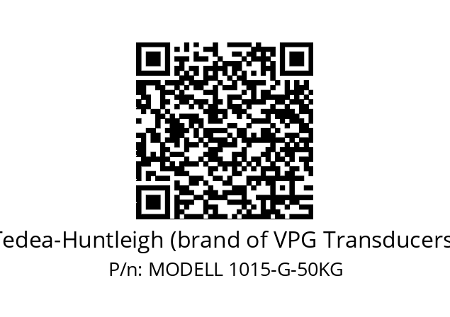   Tedea-Huntleigh (brand of VPG Transducers) MODELL 1015-G-50KG