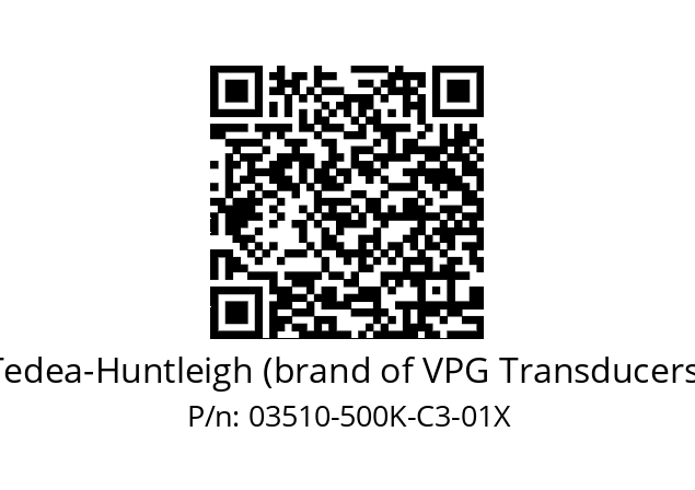   Tedea-Huntleigh (brand of VPG Transducers) 03510-500K-C3-01X