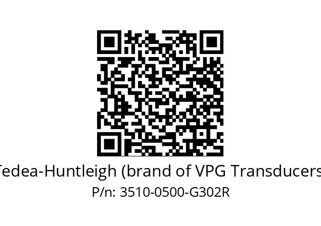   Tedea-Huntleigh (brand of VPG Transducers) 3510-0500-G302R