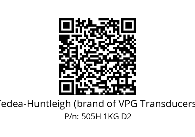   Tedea-Huntleigh (brand of VPG Transducers) 505H 1KG D2