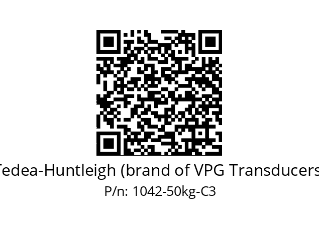   Tedea-Huntleigh (brand of VPG Transducers) 1042-50kg-C3