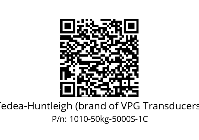   Tedea-Huntleigh (brand of VPG Transducers) 1010-50kg-5000S-1C