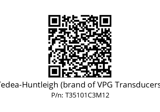   Tedea-Huntleigh (brand of VPG Transducers) T35101C3M12