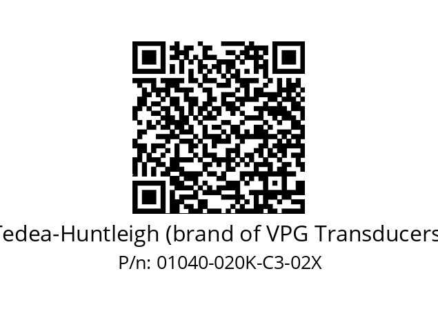   Tedea-Huntleigh (brand of VPG Transducers) 01040-020K-C3-02X