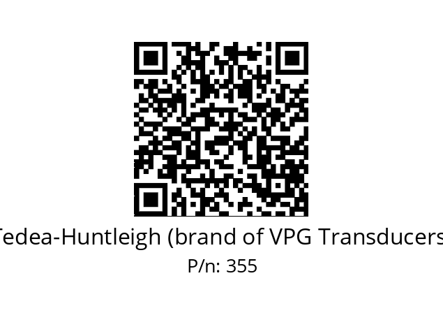   Tedea-Huntleigh (brand of VPG Transducers) 355