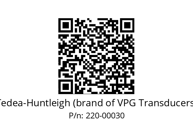   Tedea-Huntleigh (brand of VPG Transducers) 220-00030