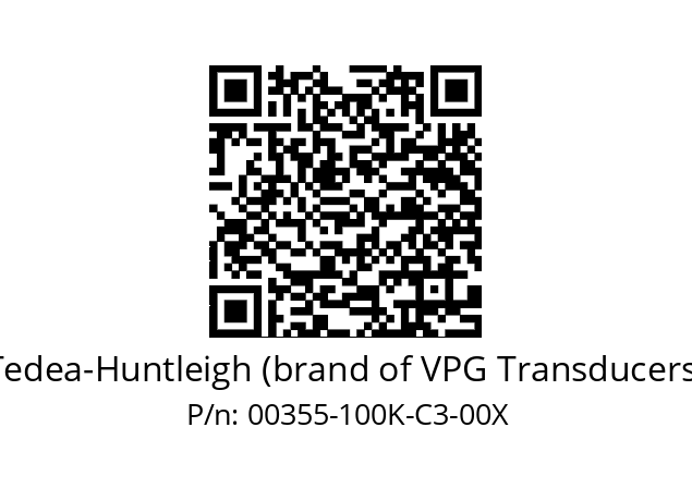   Tedea-Huntleigh (brand of VPG Transducers) 00355-100K-C3-00X