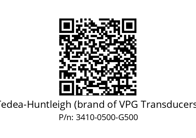   Tedea-Huntleigh (brand of VPG Transducers) 3410-0500-G500