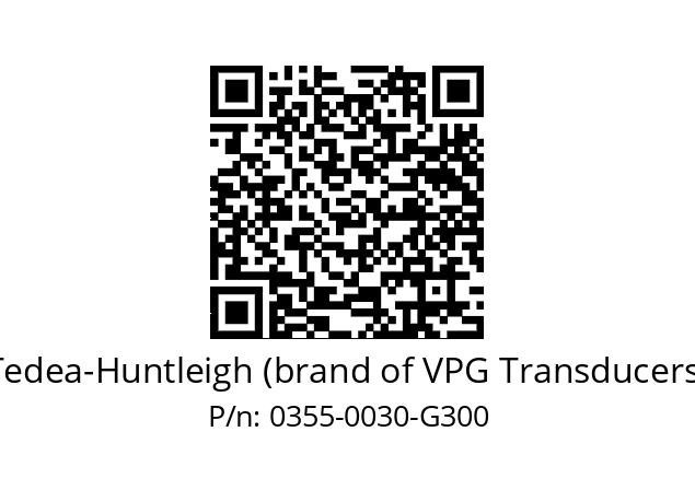   Tedea-Huntleigh (brand of VPG Transducers) 0355-0030-G300