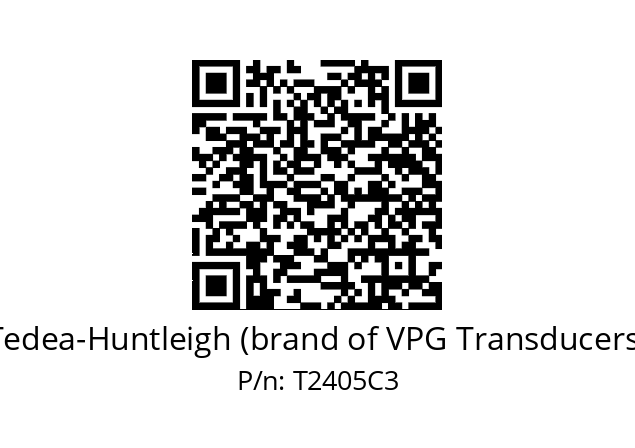   Tedea-Huntleigh (brand of VPG Transducers) T2405C3