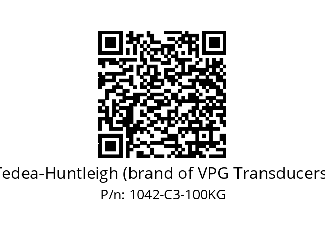   Tedea-Huntleigh (brand of VPG Transducers) 1042-C3-100KG