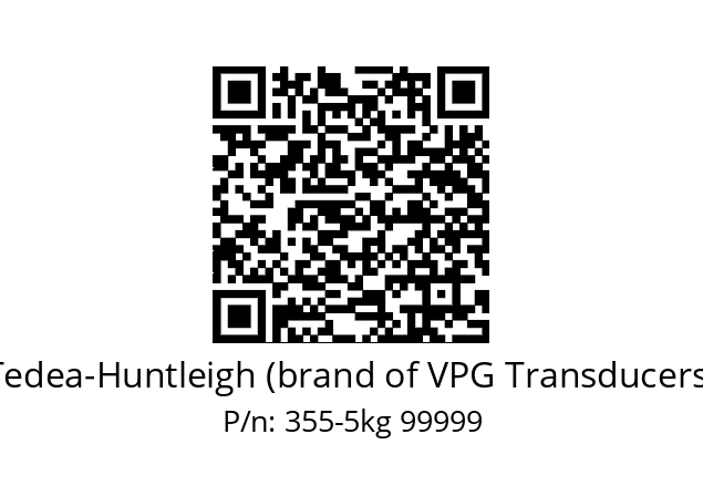   Tedea-Huntleigh (brand of VPG Transducers) 355-5kg 99999