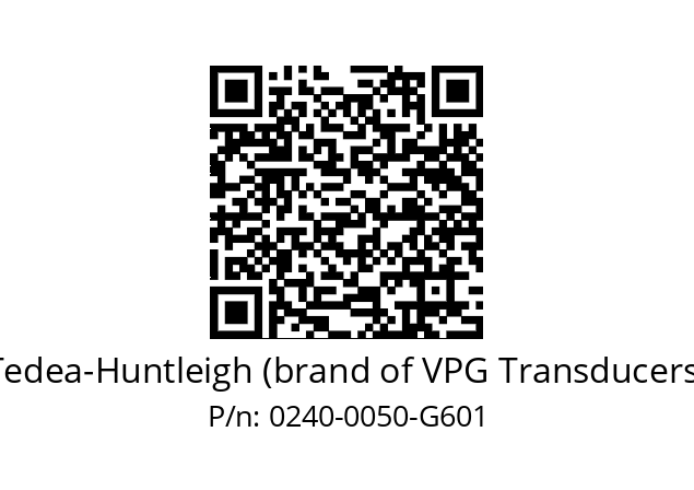   Tedea-Huntleigh (brand of VPG Transducers) 0240-0050-G601