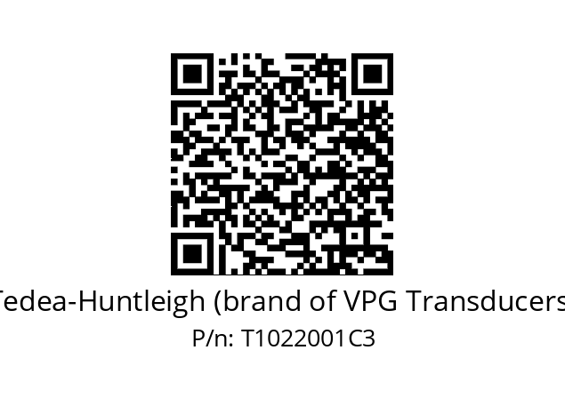   Tedea-Huntleigh (brand of VPG Transducers) T1022001C3