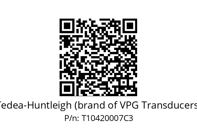   Tedea-Huntleigh (brand of VPG Transducers) T10420007C3