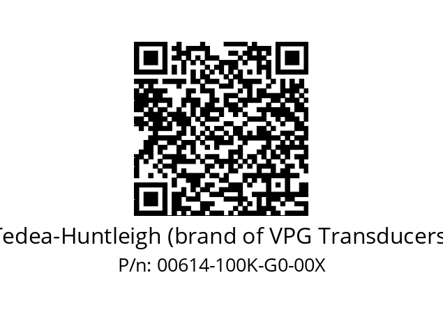   Tedea-Huntleigh (brand of VPG Transducers) 00614-100K-G0-00X