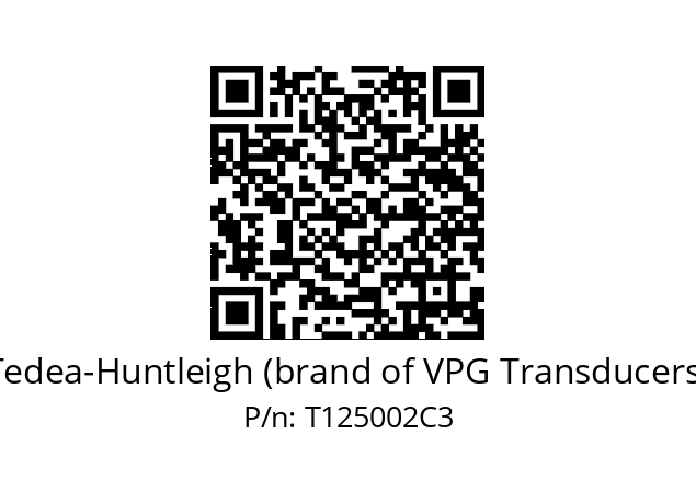   Tedea-Huntleigh (brand of VPG Transducers) T125002C3