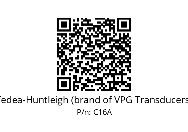   Tedea-Huntleigh (brand of VPG Transducers) C16A