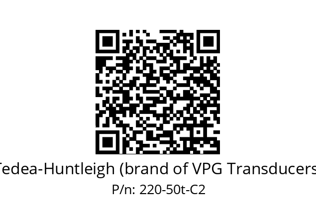   Tedea-Huntleigh (brand of VPG Transducers) 220-50t-C2