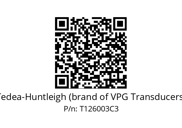   Tedea-Huntleigh (brand of VPG Transducers) T126003C3