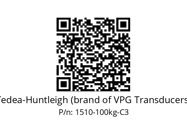   Tedea-Huntleigh (brand of VPG Transducers) 1510-100kg-C3