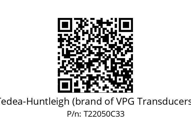   Tedea-Huntleigh (brand of VPG Transducers) T22050C33