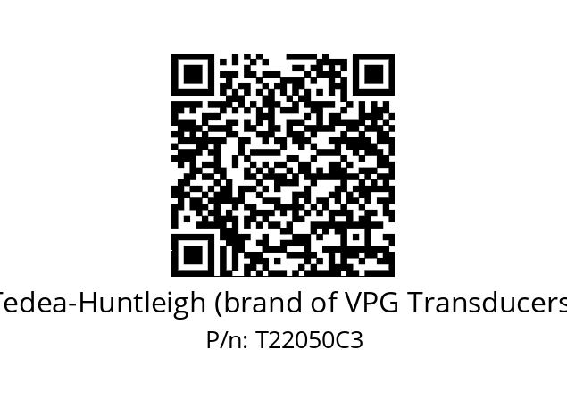   Tedea-Huntleigh (brand of VPG Transducers) T22050C3