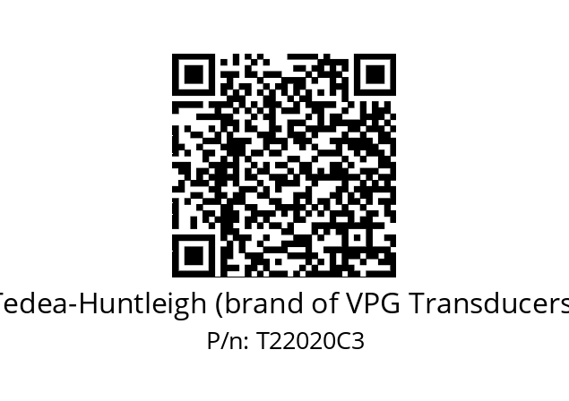   Tedea-Huntleigh (brand of VPG Transducers) T22020C3