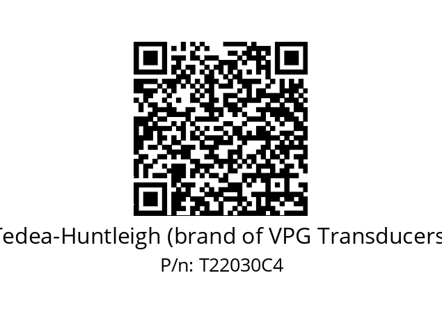   Tedea-Huntleigh (brand of VPG Transducers) T22030C4