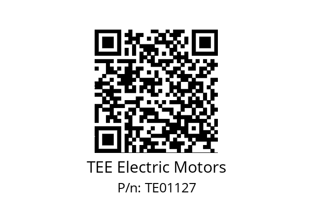   TEE Electric Motors TE01127