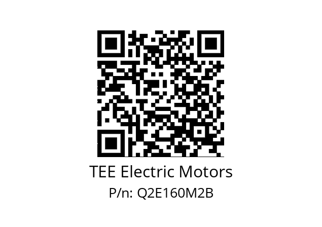   TEE Electric Motors Q2E160M2B