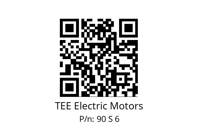   TEE Electric Motors 90 S 6