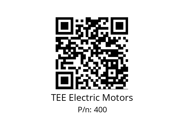   TEE Electric Motors 400