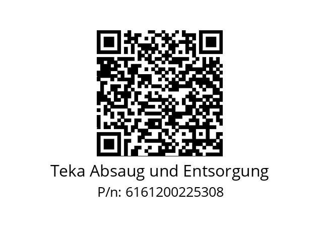   Teka Absaug und Entsorgung 6161200225308