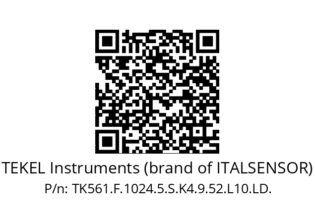   TEKEL Instruments (brand of ITALSENSOR) TK561.F.1024.5.S.K4.9.52.L10.LD.