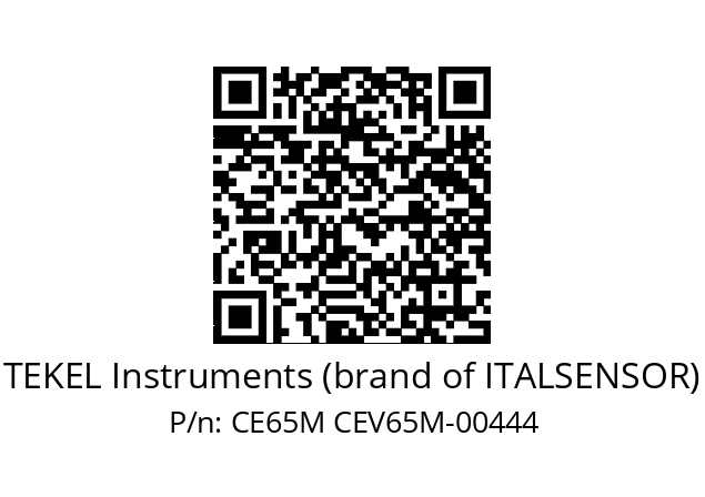   TEKEL Instruments (brand of ITALSENSOR) CE65M CEV65M-00444