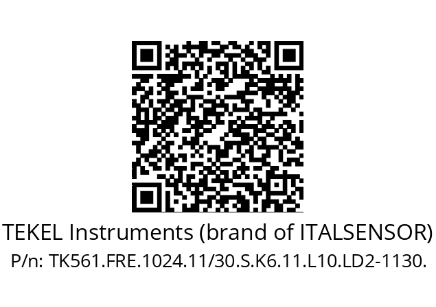   TEKEL Instruments (brand of ITALSENSOR) TK561.FRE.1024.11/30.S.K6.11.L10.LD2-1130.