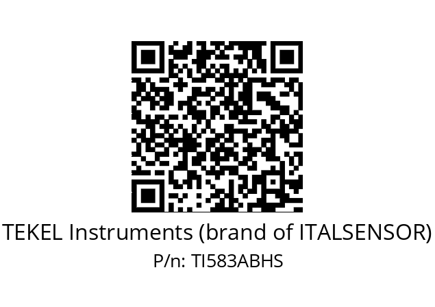   TEKEL Instruments (brand of ITALSENSOR) TI583ABHS