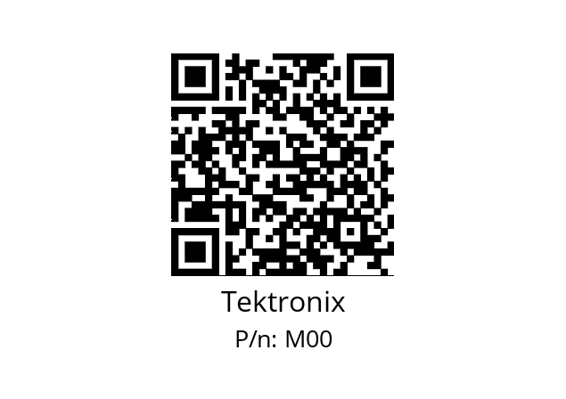   Tektronix M00