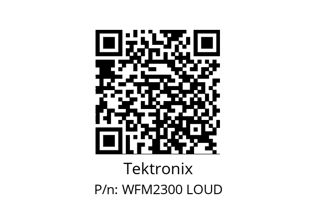   Tektronix WFM2300 LOUD