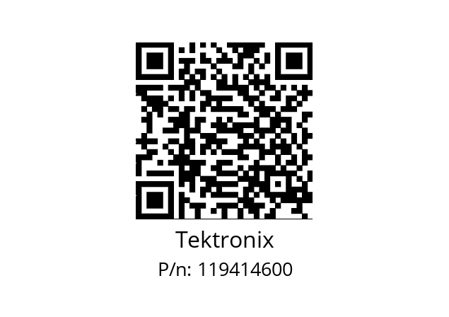   Tektronix 119414600