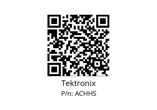   Tektronix ACHHS